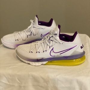 Nike Lebron 17 Low (Lakers Sneakers)